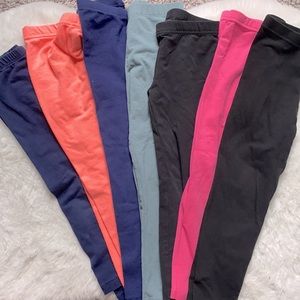 Lot of 7 leggings